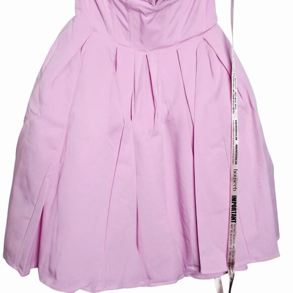 House of CB Mar Cotton Candy Pink Strapless Pirouette Mini Dress Size M NWT - Picture 7 of 14